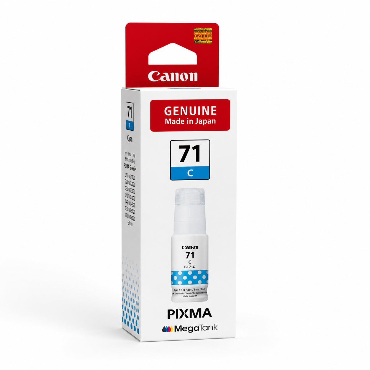 Canon GI-71 Cyan Ink Bottle