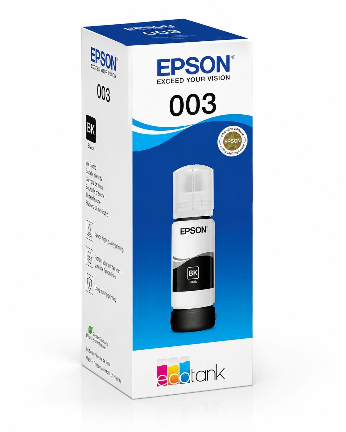 Epson 003 Black Ink Bottle (BK) for EcoTank Printers