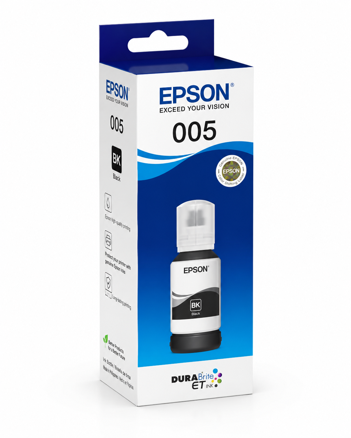 Epson 005 Black Ink Bottle (BK) – Genuine DuraBrite ET Ink