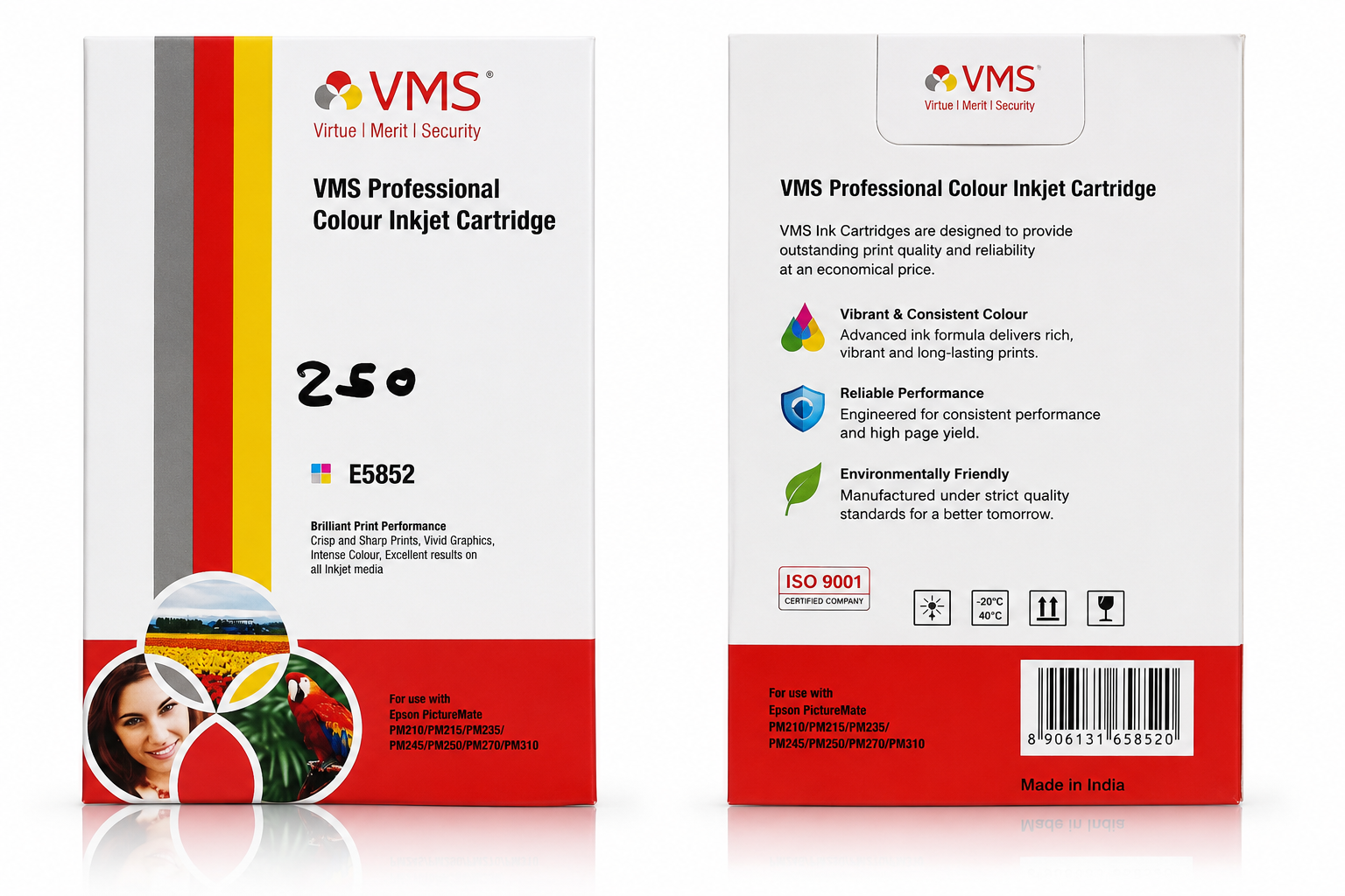 VMS Professional Colour Inkjet Cartridge E5852